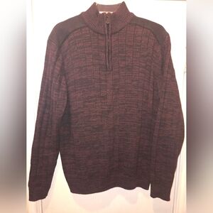Method 3/4 Zip Up Sweater sz Large
